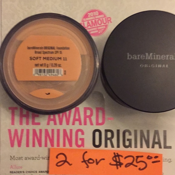 bareMinerals Other - Bare Mineral Foundation SOFT MEDIUM bareMinerals Other - Bare Mineral Foundation SOFT MEDIUM